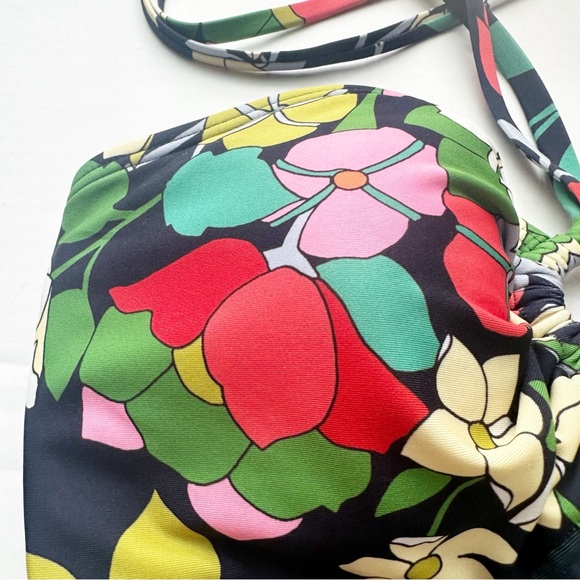 Kate Spade Floral One Piece Swimsuit - Black and Multicolor, Never Worn! No tags - Picture 13 of 14